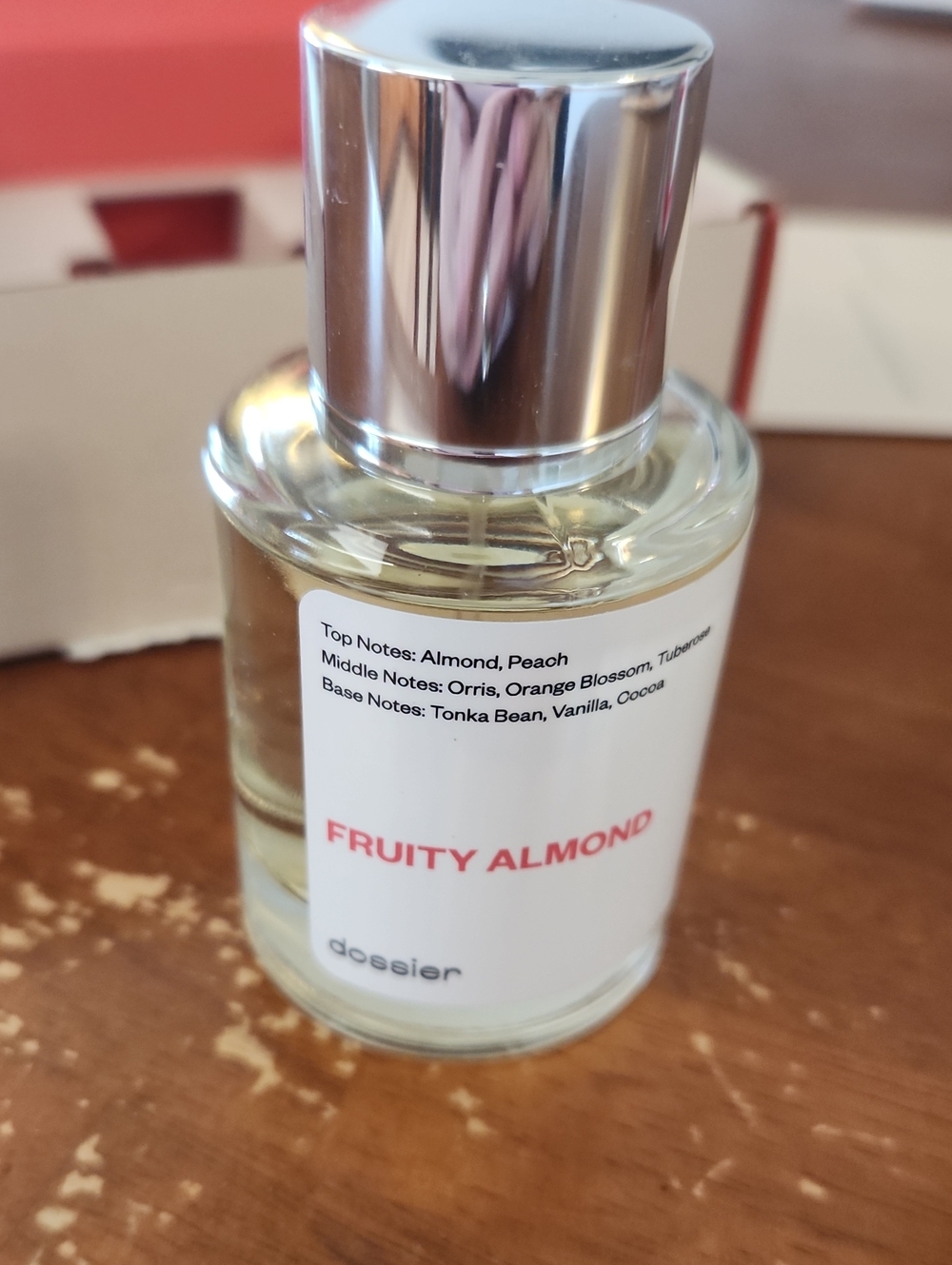 Dossier Fruity Almond Eau de Parfum NIB 50ml